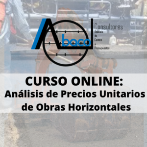 Costos de Obras Horizontales